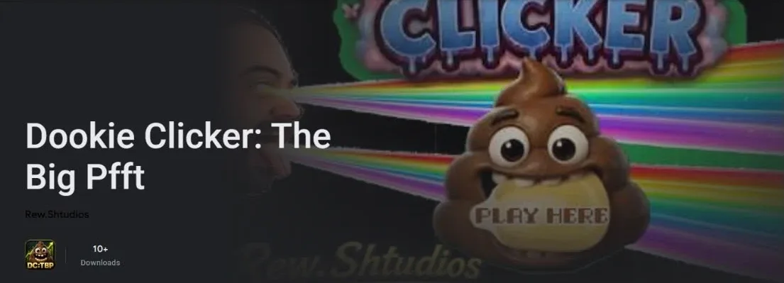 Dookie Clicker: The Big Pfft on the Google Play store